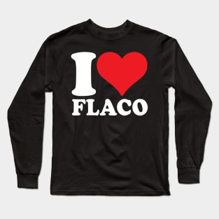 I Love Flaco Long Sleeve T-Shirt